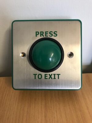 Press to exit release button SSS